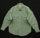 画像: 80'S LL Bean "CHAMOIS CLOTH SHIRT" 長袖 シャモアクロスシャツ ライトグリーン USA製 (VINTAGE) 「L/S Shirt」 入荷しました。