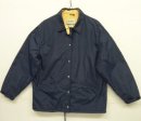 画像: 80'S LL Bean チンスト付き ナイロン コーチジャケット ネイビー USA製 (VINTAGE) 「Jacket」 入荷しました。