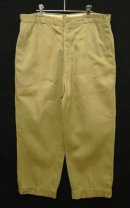 画像: 60'S アメリカ軍 US ARMY コットン100% チノパンツ RAPIDジップ (VINTAGE) 「Bottoms」 入荷しました。