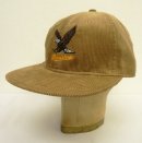 画像: WOODBLOCK "EMBROIDERY EAGLE CORDUROY CAP" TAN (NEW) 「Cap」 入荷しました。