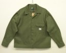 画像: WOODBLOCK "OPEN COLLAR SHIRT JACKET" OLIVE (NEW) 「Jacket」 入荷しました。