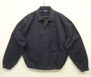 画像: 90'S RALPH LAUREN チンスト付き ドリズラージャケット ネイビー USA製 (VINTAGE) 「Jacket」 入荷しました。