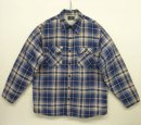 画像: 80'S SEARS 裏地キルティング 長袖 フランネルシャツ チェック柄 USA製 (VINTAGE) 「L/S Shirt」 入荷しました。