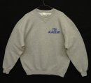 画像: FBI ACADEMY "M.J.SOFFE製" 前Vガゼット付き スウェットシャツ グレー USA製 (VINTAGE) 「Sweat Shirt」 入荷しました。