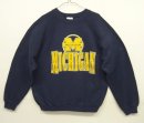 画像: 90'S TULTEX "MICHIGAN" ラグランスリーブ クルーネック スウェットシャツ ネイビー USA製 (VINTAGE) 「Sweat Shirt」 入荷しました。