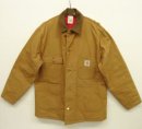 画像: 80'S CARHARTT 裏地キルティング ダックジャケット ブラウン USA製 (VINTAGE) 「Jacket」 入荷しました。