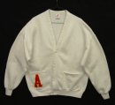 画像: 80'S JERZEES スウェット カーディガン ホワイト USA製 (VINTAGE) 「Sweat Shirt」 入荷しました。