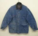 画像: 70'S SEARS 襟コーデュロイ 裏地ブランケット デニム カバーオール インディゴ (VINTAGE) 「Jacket」 入荷しました。