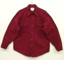 画像: 80'S ORVIS "6ボタン" 長袖 シャモアクロスシャツ バーガンディ USA製 (VINTAGE) 「L/S Shirt」 入荷しました。