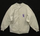 画像: 90'S CHAMPION 刺繍タグ リバースウィーブ スナップボタン カーディガン グレー USA製 (VINTAGE) 「Sweat Shirt」 入荷しました。