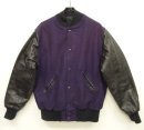 画像: 80'S HOLLOWAY 裏地キルティング ウール/レザー アワードジャケット USA製 (VINTAGE) 「Jacket」 入荷しました。