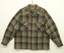 画像: 70'S PENDLETON "BOARD SHIRT" ウール オープンカラーシャツ オンブレチェック USA製 (VINTAGE) 「L/S Shirt」 入荷しました。