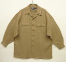 画像: 90'S RALPH LAUREN レーヨン 長袖 オープンカラーシャツ ベージュ (VINTAGE) 「L/S Shirt」 入荷しました。