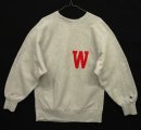 画像: 90'S CHAMPION "W" 刺繍タグ リバースウィーブ グレー USA製 (VINTAGE) 「Sweat Shirt」 入荷しました。