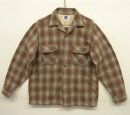 画像: 60'S PILGRIM ウール オープンカラーシャツ オンブレチェック USA製 (VINTAGE) 「L/S Shirt」 入荷しました。