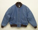 画像: 70'S OSHKOSH B'GOSH 裏地キルティング デニムドリズラージャケット IDEALジップ インディゴ (VINTAGE) 「Jacket」 入荷しました。