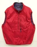 画像: 90'S PATAGONIA パフボールベスト プルオーバー 中綿入りベスト レッド/パープル USA製 (VINTAGE) 「No Sleeve」 入荷しました。