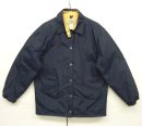 画像: 90'S LL Bean チンスト付き ナイロン コーチジャケット ネイビー USA製 (VINTAGE) 「Jacket」 入荷しました。