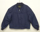 画像: 70'S MW 裏地付き カップショルダー ダービージャケット ネイビー (VINTAGE) 「Jacket」 入荷しました。