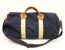 画像: 80'S LL Bean ギザタグ キャンバス/レザー ダッフルバッグ ネイビー USA製 (VINTAGE) 「Bag」 入荷しました。