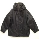 画像: ユーロヴィンテージ UNKNOWN スプリットフード チンスト付き デッキパーカー ブラック (VINTAGE) 「Jacket」 入荷しました。