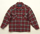 画像: 60'S PENDLETON "BOARD SHIRT" ウール オープンカラーシャツ チェック柄 USA製 (VINTAGE) 「L/S Shirt」 入荷しました。