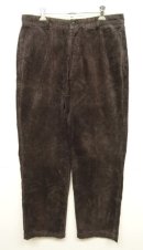 画像: 90'S RALPH LAUREN "GORDON PANT" ノープリーツ 太畝 コーデュロイパンツ チャコール (VINTAGE) 「Bottms」 入荷しました。