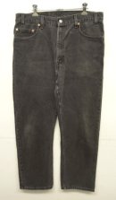 画像: 00'S LEVIS 505 デニム ブラック USA製 W36L30 (VINTAGE) 「Bottoms」 入荷しました。