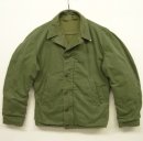 画像: 40'S アメリカ軍 US NAVY "N-4" 裏地ウール ステンシル入り デッキジャケット CONMARコの字留めジップ (VINTAGE) 「Jacket」入荷しました。