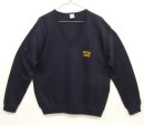 画像: 70'S CHAMPION "NOTRE DAME" バータグ Vネック ニット USA製 (VINTAGE) 「Knit」入荷しました。