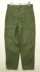 画像: 70'S アメリカ軍 US ARMY "OG107" コットンサテン ベイカーパンツ (VINTAGE) 「Bottoms」入荷しました。