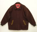 画像: 80'S FORDHAM ウール ロング丈 アワードジャケット ダークブラウン (VINTAGE) 「Jacket」入荷しました。