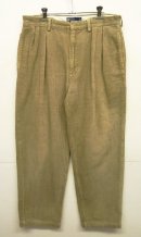 画像: 90'S RALPH LAUREN "ANDREW PANT" ツープリーツ 太畝 コーデュロイパンツ ベージュ (VINTAGE) 「Bottoms」入荷しました。