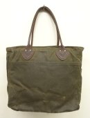 画像: 80'S LL Bean ワックスコットン/レザー トートバッグ カーキ USA製 (VINTAGE) 「Bag」入荷しました。