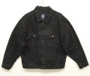 画像: 90'S GAP 旧タグ デニム ジャケット ブラック (VINTAGE) 「Jacket」入荷しました。