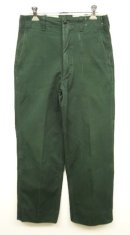 画像: 70'S BOY SCOUT コットン チノパン ダークグリーン TALONジップ USA製 (VINTAGE) 「Bottoms」入荷しました。