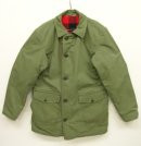 画像: 70'S UNKNOWN キャンバス/ウール リバーシブル ハンティングジャケット オリーブ/バッファローチェック (VINTAGE) 「Jacket」入荷しました。