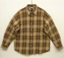 画像: 00'S GAP 旧タグ フランネル ワークシャツ オンブレチェック (VINTAGE) 「L/S Shirt」入荷しました。