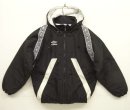 画像: 00'S UMBRO 裏地キルティング フード付き ナイロンジャケット ブラック (VINTAGE) 「Jacket」入荷しました。