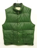 画像: 70'S LL Bean "筆記体タグ" グースダウンベスト ダークグリーン (VINTAGE) 「No Sleeve」入荷しました。