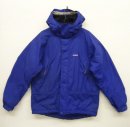 画像: 01'S PATAGONIA "INFURNO JACKET" 刺繍タグ 裏ボアフリース ナイロンジャケット ブルー (VINTAGE) 「Jacket」入荷しました。