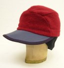 画像: 90'S PATAGONIA "SYNCHILLA DUCKBILL CAP" フリースキャップ ダークレッド/ブラック USA製 (VINTAGE) 「Cap」入荷しました。