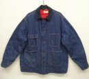 画像: 70'S MONTGOMERY WARD 裏地キルティング デニム カバーオール インディゴ USA製 (VINTAGE) 「Jacket」入荷しました。