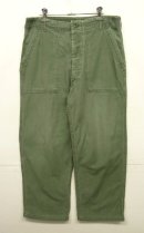 画像: 60'S アメリカ軍 US ARMY "OG107" DICKIES製 コットンサテン ベイカーパンツ W34L29 (VINTAGE) 「Bottoms」入荷しました。