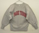 画像: 90'S CHAMPION "PARK TUDOR" 刺繍タグ リバースウィーブ グレー USA製 (VINTAGE) 「Sweat Shirt」入荷しました。