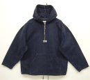 画像: ユーロヴィンテージ TEMPETE DE MER ヘビーコットン ハーフジップ アノラック ネイビー (VINTAGE) 「Jacket」入荷しました。