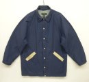 画像: 90'S J.CREW 旧タグ 裏地付き コーチジャケット ネイビー (VINTAGE) 「Jacket」入荷しました。