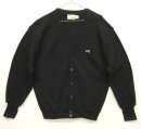 画像: 80'S THE FOX COLLECTION アクリル カーディガン ブラック USA製 (VINTAGE) 「Knit」入荷しました。