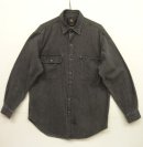 画像: 90'S RRL 初期 三ツ星タグ メタルボタン ブラックデニム ワークシャツ (VINTAGE) 「L/S Shirt」入荷しました。