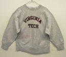 画像: 80'S CHAMPION "VIRGINIA TECH" トリコタグ リバースウィーブ グレー USA製 (VINTAGE) 「Sweat Shirt」入荷しました。